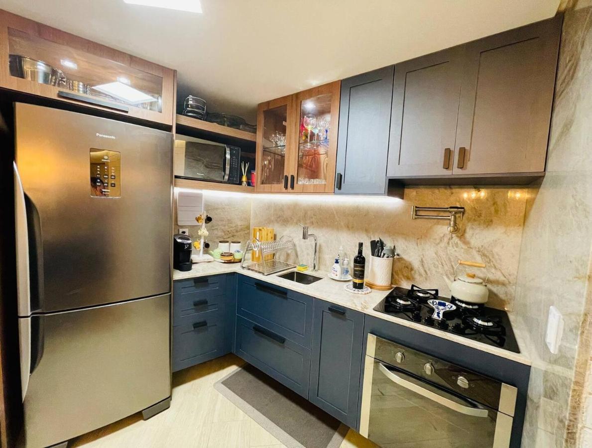 Flat Luxuoso Alto Padrao Frente Mar Com 2 Suites No Iate Plaza Fortaleza  Ngoại thất bức ảnh